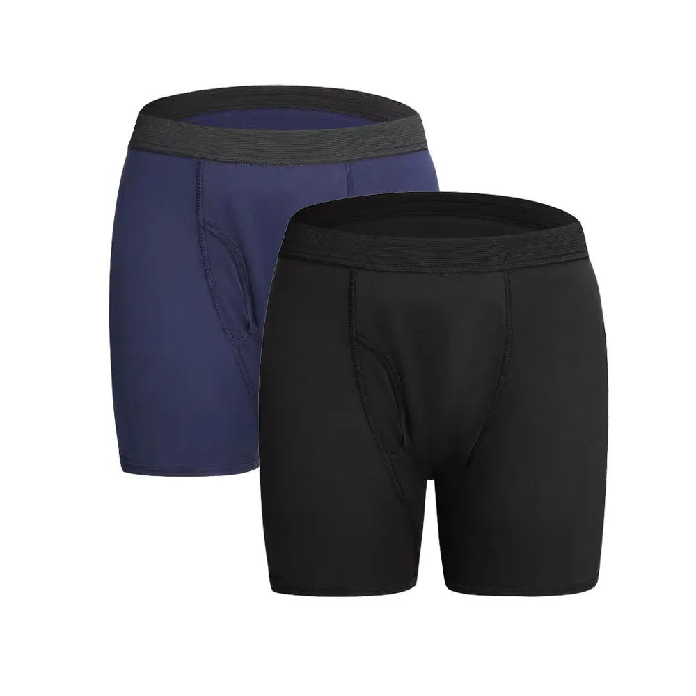 Ultra-Absorbent Incontinence Underwear Men Panties Maximum Absorbency Overnight Urinary Briefs Leak Protection Men Boxers