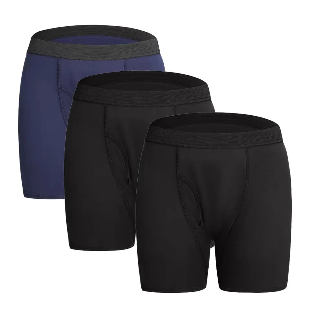 Ultra-Absorbent Incontinence Underwear Men Panties Maximum Absorbency Overnight Urinary Briefs Leak Protection Men Boxers