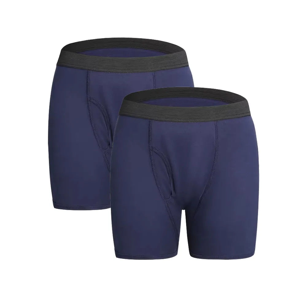 Ultra-Absorbent Incontinence Underwear Men Panties Maximum Absorbency Overnight Urinary Briefs Leak Protection Men Boxers