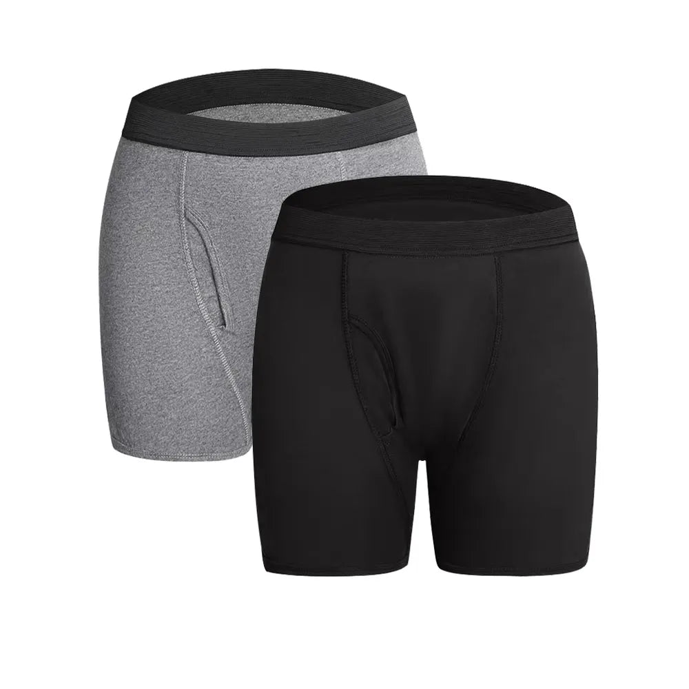 Ultra-Absorbent Incontinence Underwear Men Panties Maximum Absorbency Overnight Urinary Briefs Leak Protection Men Boxers