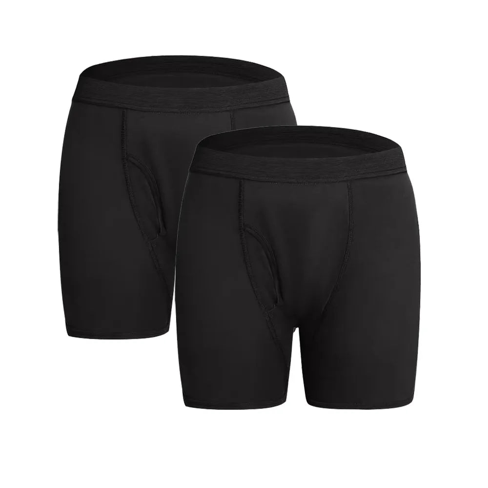Ultra-Absorbent Incontinence Underwear Men Panties Maximum Absorbency Overnight Urinary Briefs Leak Protection Men Boxers