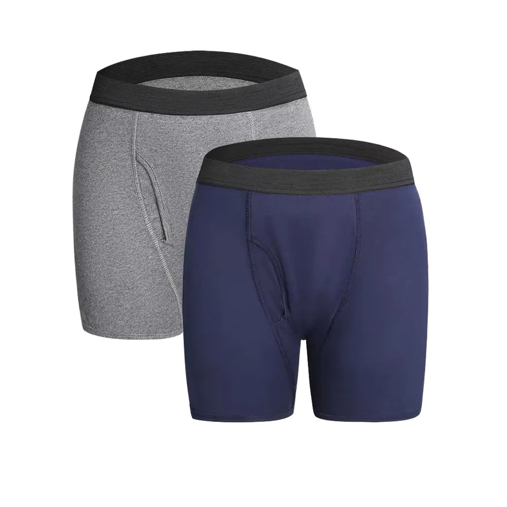 Ultra-Absorbent Incontinence Underwear Men Panties Maximum Absorbency Overnight Urinary Briefs Leak Protection Men Boxers