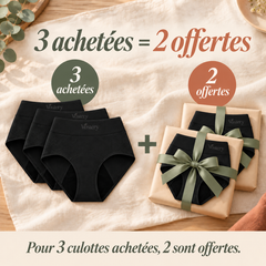Offre Vostery : 3 culottes achetées, 2 offertes
